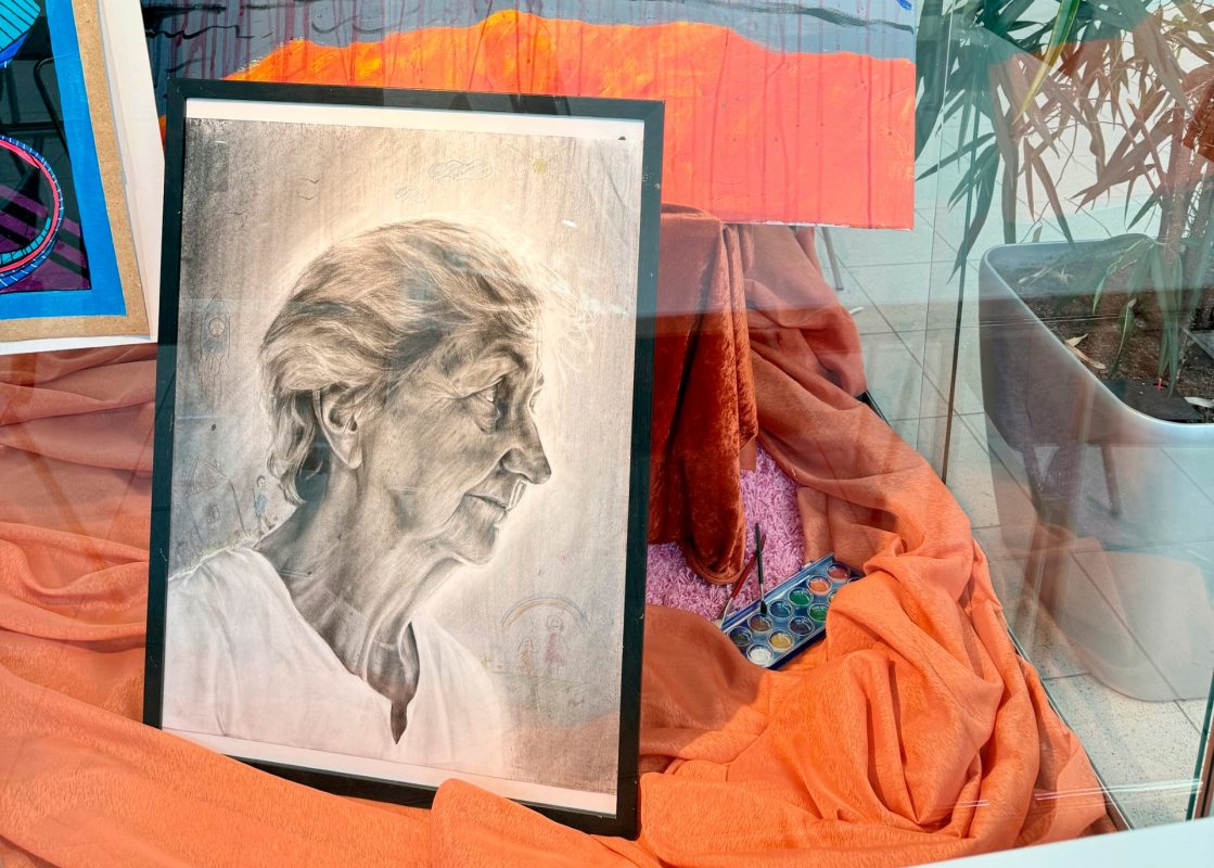 Kuva teoksesta, joka voitti SAKUstars-kilpailun ennakkolajissa piirustustaiteessa.